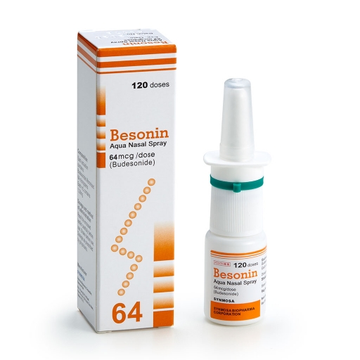 BesoninAquaNasalSpray64mcg/dose
